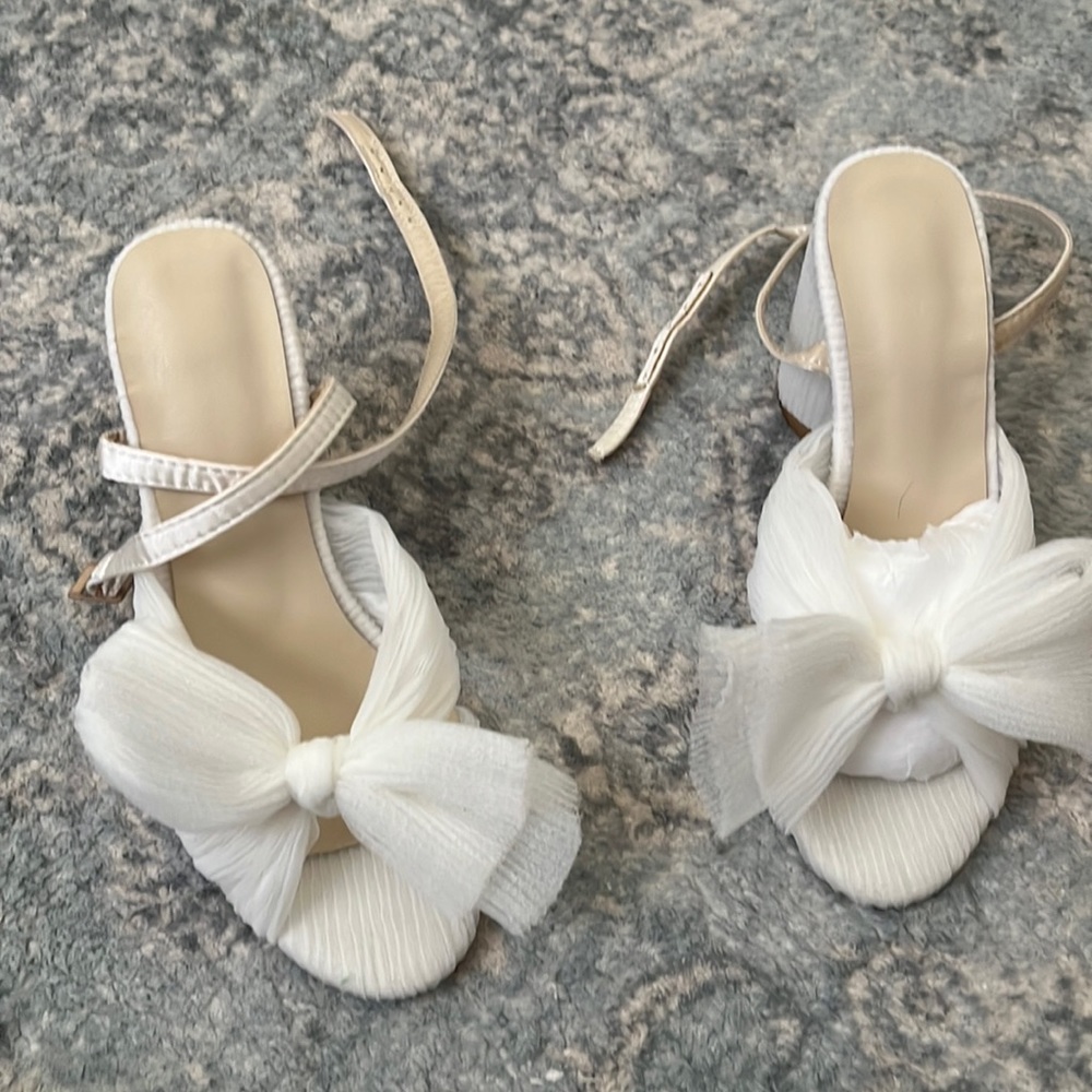 White Wedding Shoes